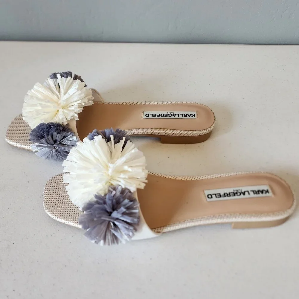 Karl Lagerfeld Slides "EUC" - Picture 4 of 14